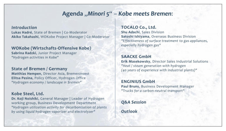 Minori 5 Agenda + Outlook